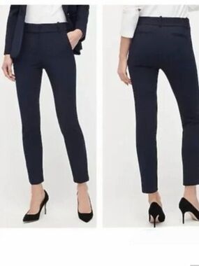 J. CREW Cameron 4-Season Stretch Black Dress Pants - Like New